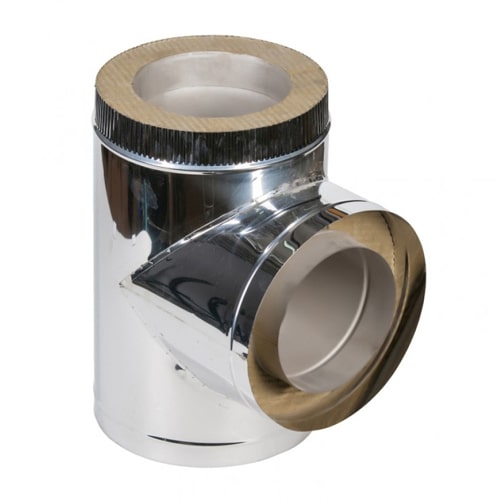 Сэндвич-тройники 90 градусов 100x200x0.5 мм AISI 430